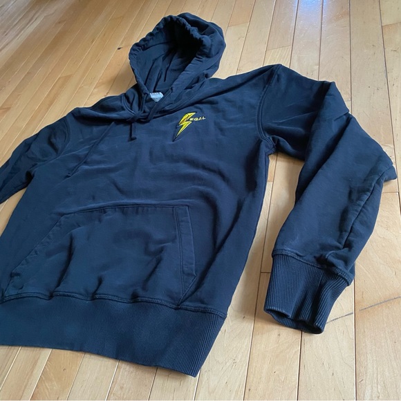 Kotn Unisex Egyptian Cotton Black Hoodie Size S - Picture 4 of 9